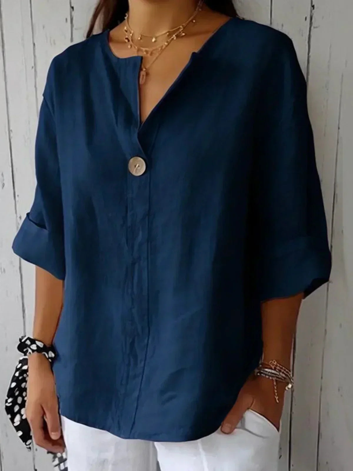 Marineblauw / 5XL